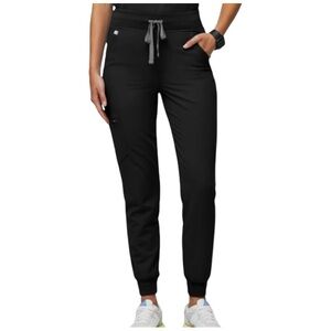 Figs Black Jogger Pants